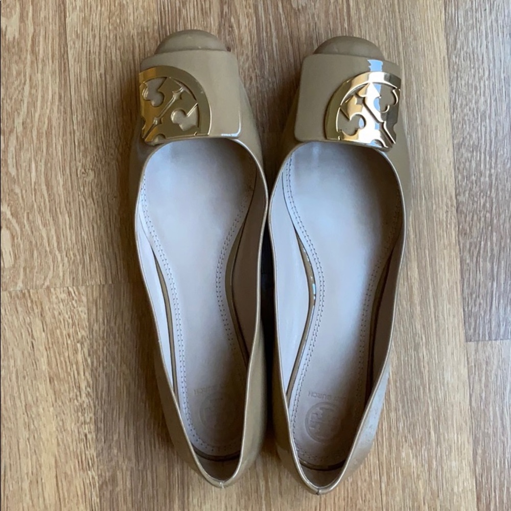 Tory Burch Square Toe Flats